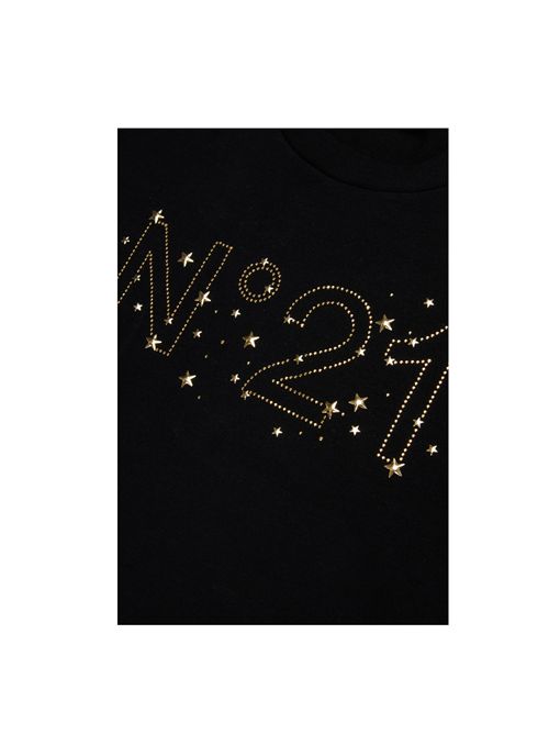 T-shirt, bambina, logata. N°21 | N2105K N01530N900